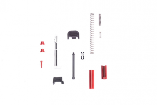 PF-SERIES™ SLIDE PARTS KIT BLACK/RED