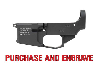 Custom Serialized 80% Lowers – AR-15