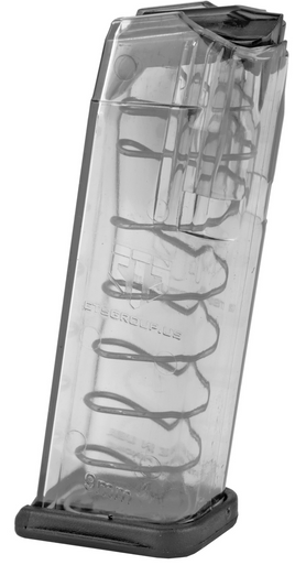 ETS MAGAZINE FOR GLOCK19- 15RD – SMOKE