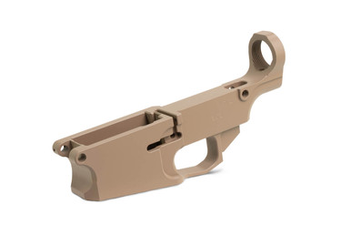 flat-dark-earth-cerakoted-billet-308-80-lower-receiver.jpg Flat Dark Earth Cerakoted Billet .308 80% Lower Receiver