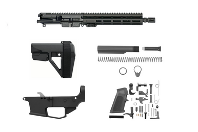 KAK 11″ 9mm 9.8″ MLOK Upper AR9 80% Build Kit