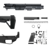 KAK 4″ 9mm 5.5″ MLOK Upper AR9 80% Build Kit
