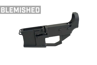 Type III Hard Anodized Billet AR-15 80% Lower Receiver – Classic – Blemished